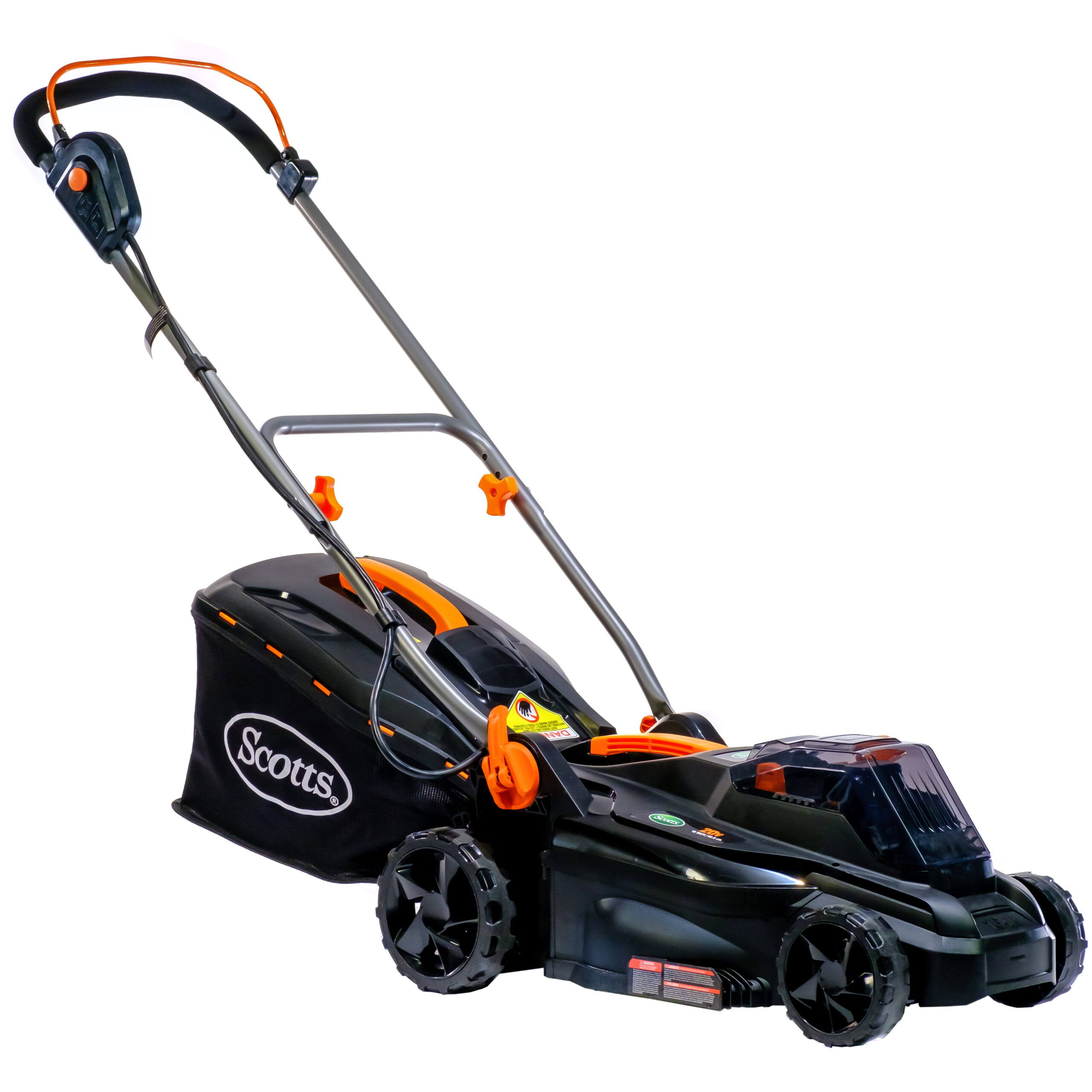 62016S 20-Volt 16-Inch Cordless Electric Mower, 4.0Ah Battery   Fast Charger Included