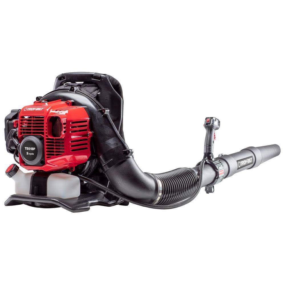 TB51BP 220 MPH 600 CFM 51 cc Full Crank 2-Cycle Gas Backpack Leaf Blower with Tube Mounted Controls