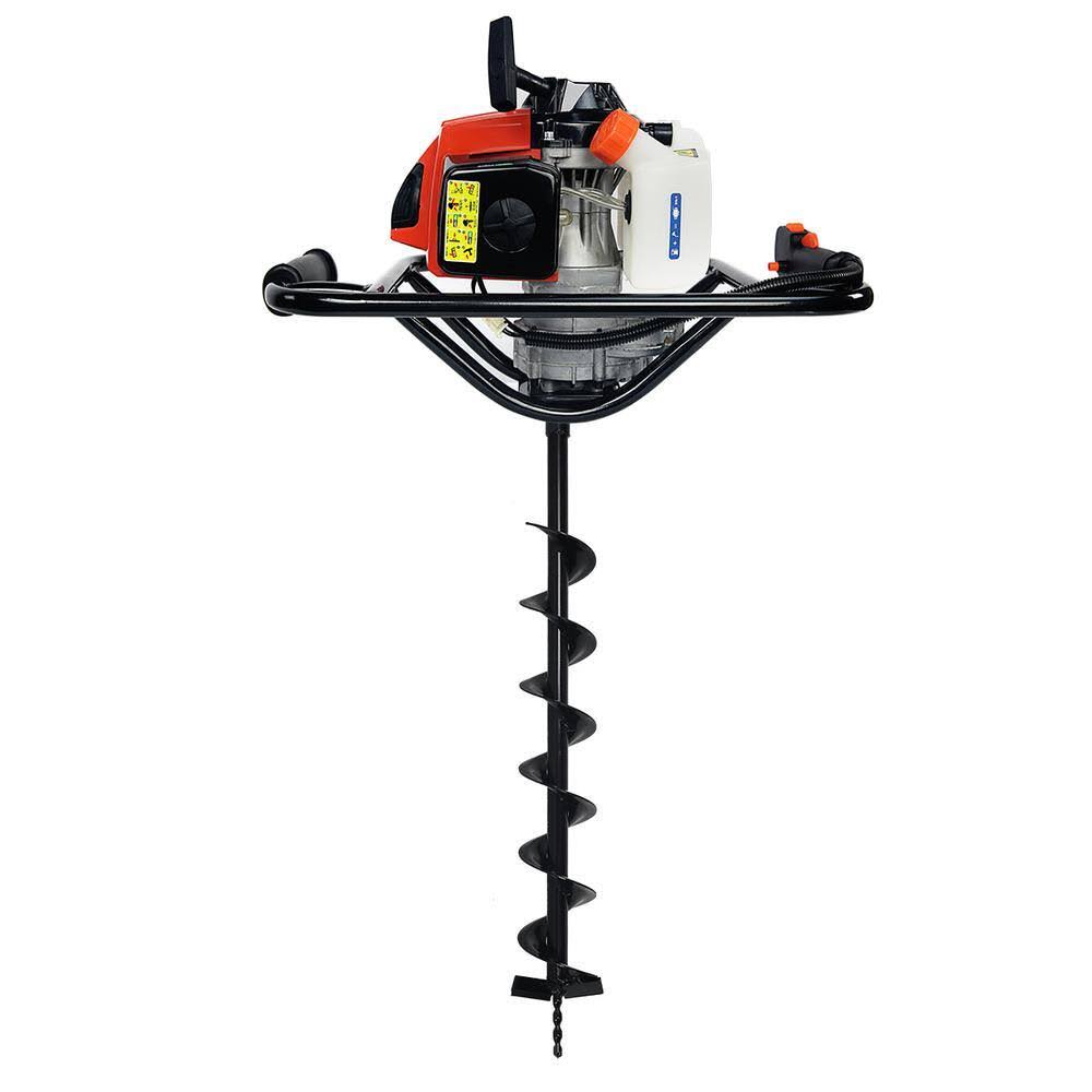 81095-H1 63 cc V-Type 1-Man 2-Stroke Gas Post Hole Digger Auger Powerhead (Digger Engine), EPA Certified