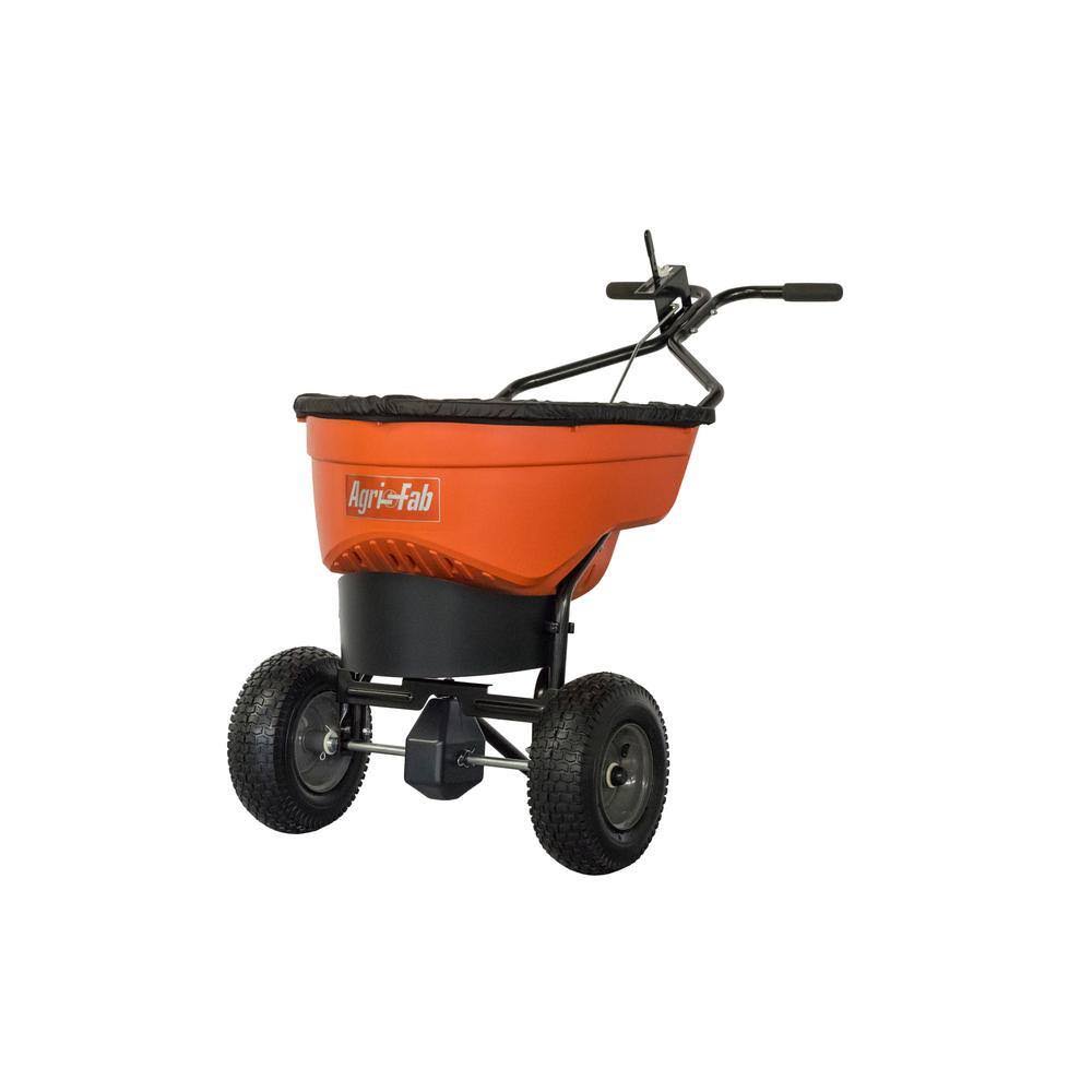 45-0548 130 lbs. Capacity Push Salt Spreader with Stainless Steel Axle