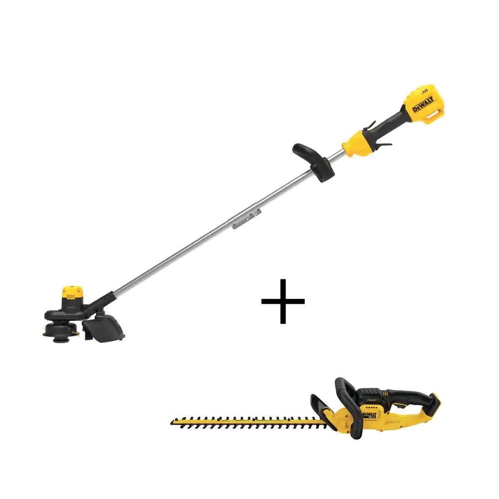 20V MAX Cordless Battery Powered String Trimmer   Cordless Hedge Trimmer (Tools Only)