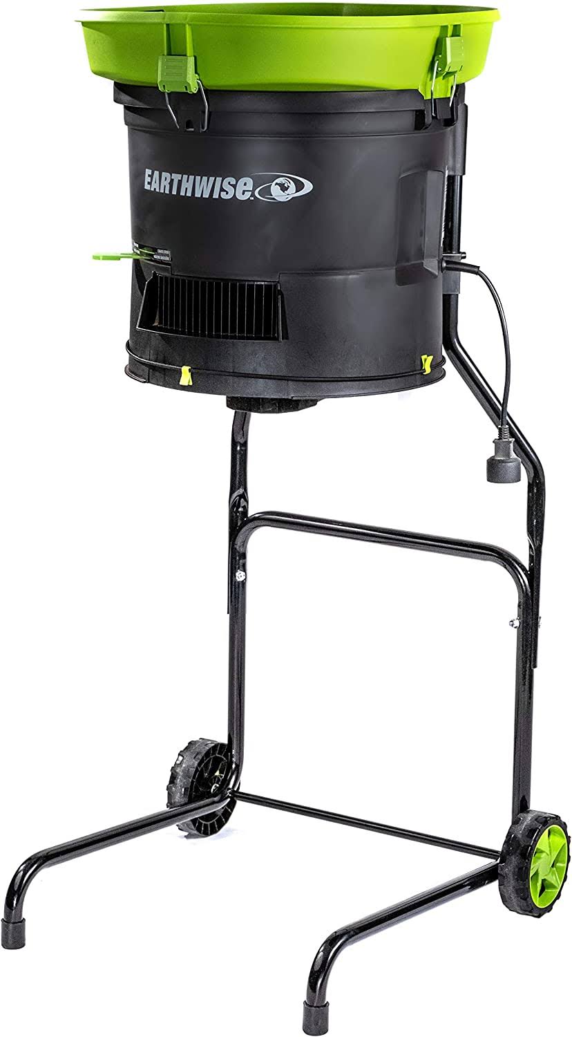 LM71313 Amp 13-Inch Corded Electric Leaf Mulcher/Shredder, Green