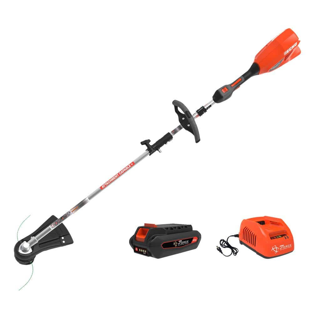 DPAS-2100SBC1 eFORCE 56V Brushless Cordless Battery Pro Attachment Series Trimmer with 2.5Ah Battery and Charger
