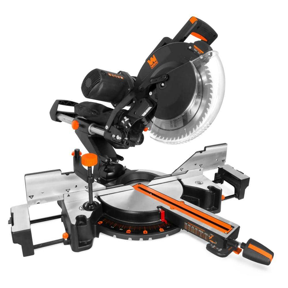 MM1214T 12 in. 15 Amp Dual Bevel Sliding Compound Miter Saw with Laser