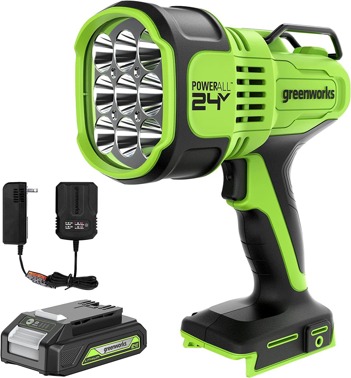 24V LED Spot Light Kit with 2Ah Battery and Charger