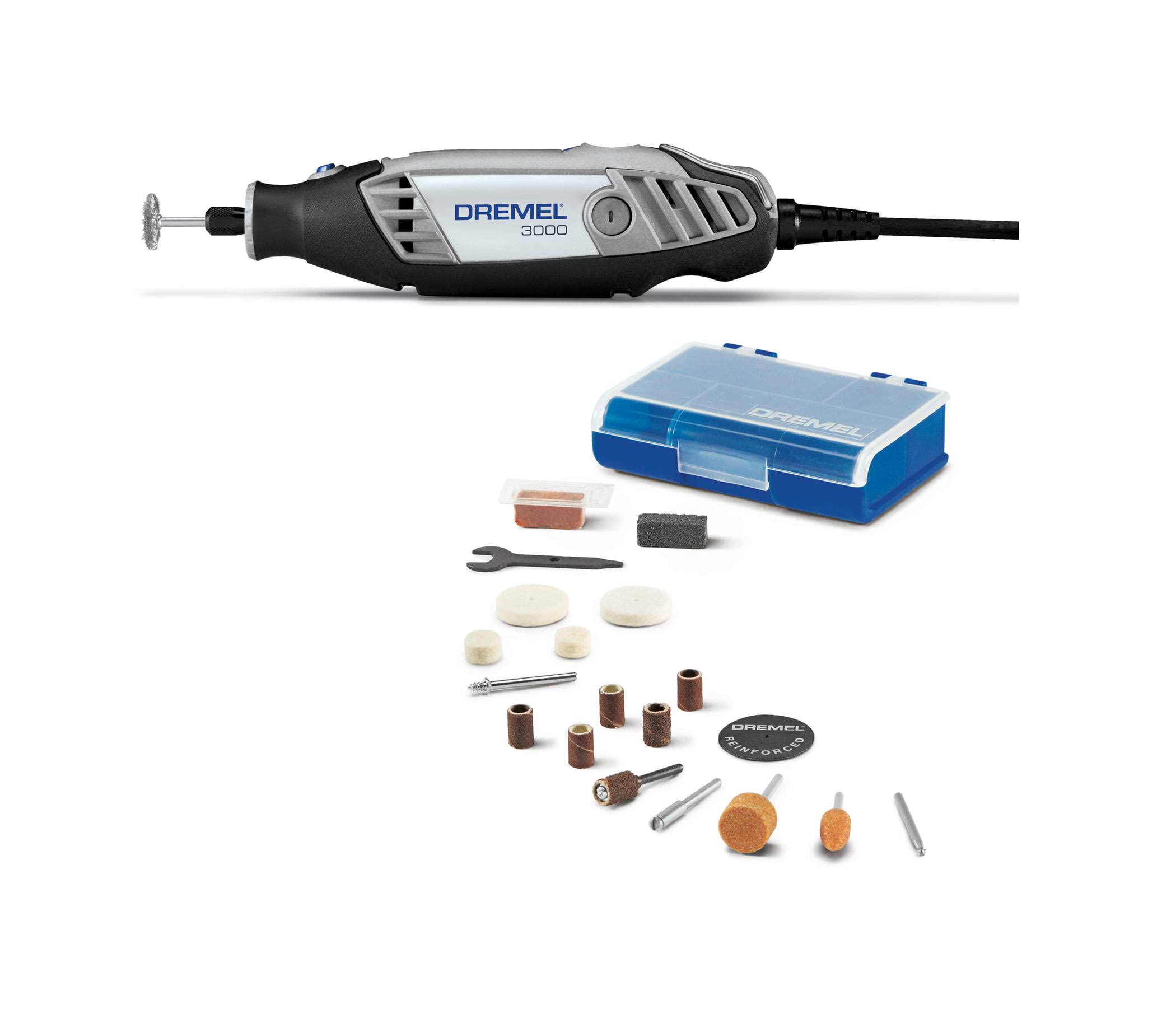 3000-N/18 Variable Speed Rotary Tool, 18 Accessories