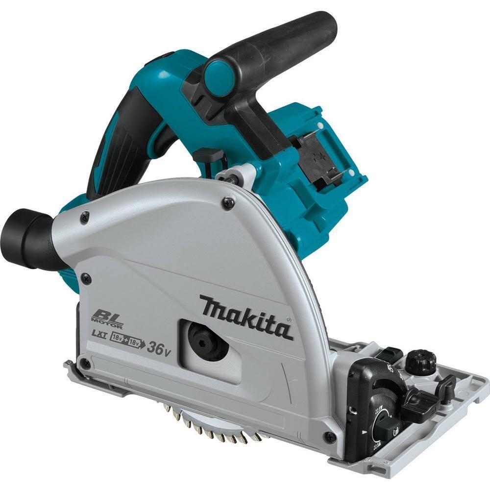 XPS01Z 18V X2  Lithium-Ion (36V) Brushless Cordless 6-1/2 in. Plunge Circular Saw (Tool Only) with 55T Carbide Blade