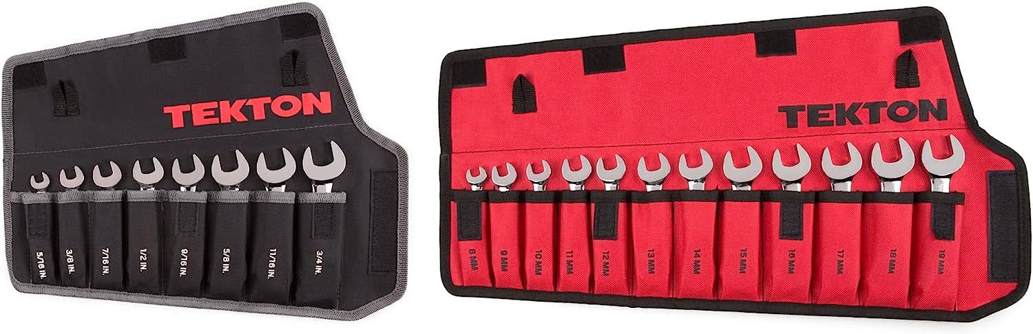 Combination Wrench Set, 20-Piece (5/16-3/4 in., 8-19 mm)   Pouch | WCB94601