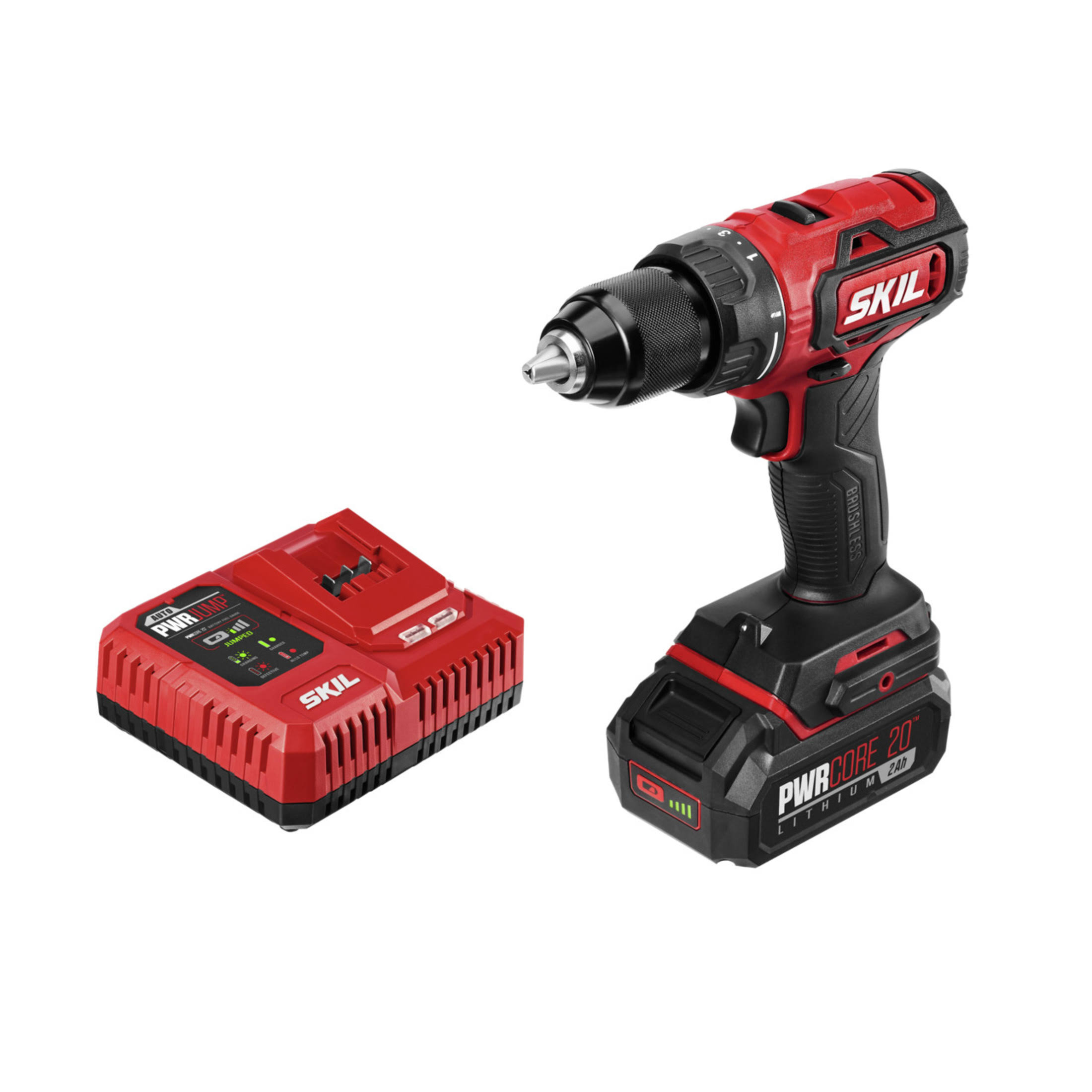 20 Brushless 20V Cordless 1/2 In. Drill Driver Kit