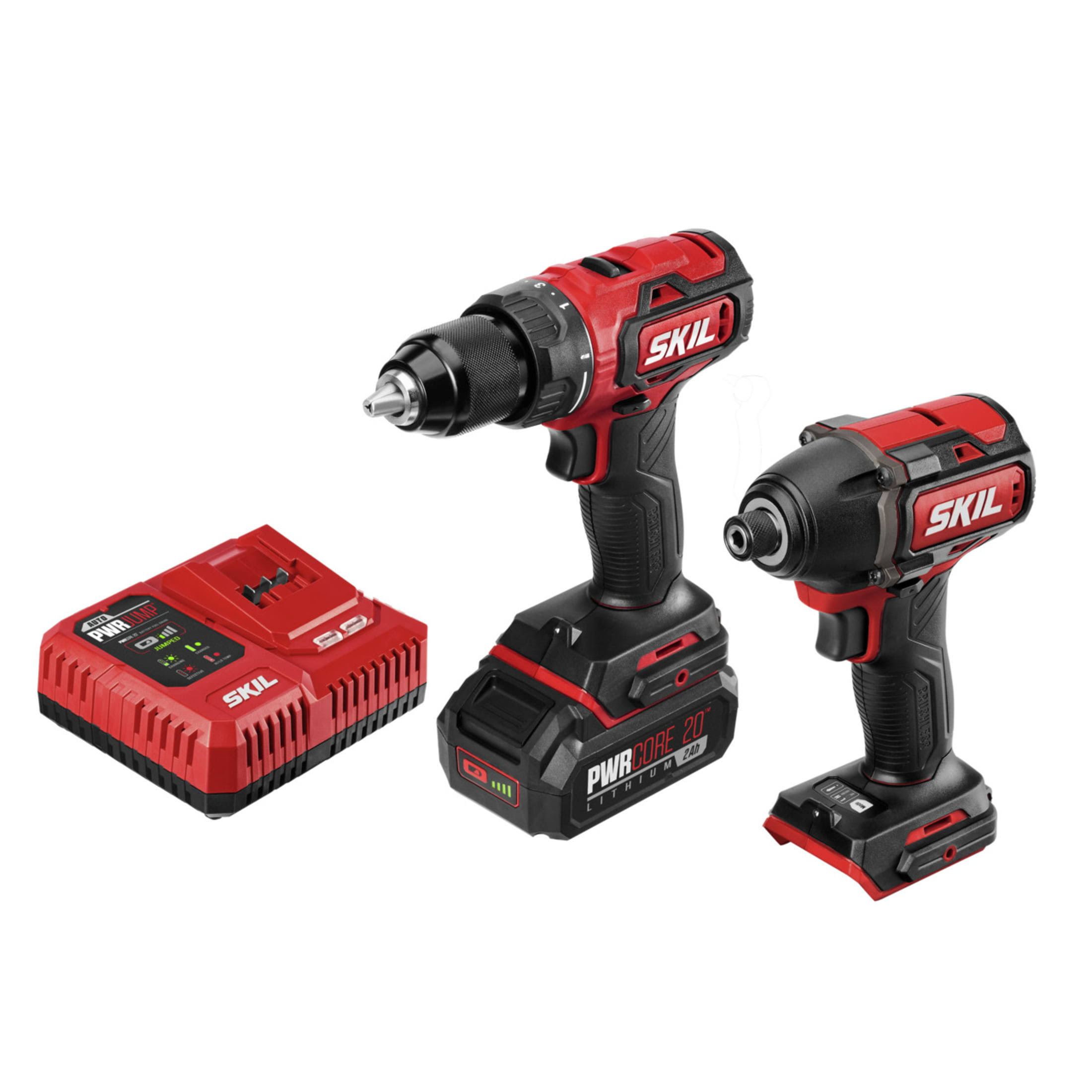 20 Brushless 20V Drill Driver and Impact Driver Kit