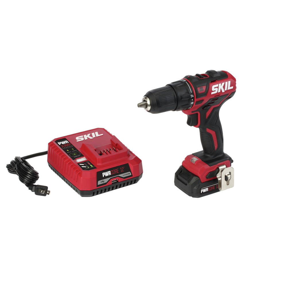 12 Brushless 12-Volt 1/2 In. Cordless Drill Driver Kit with 2.0Ah Lithium-Ion Battery and Charger , DL529002