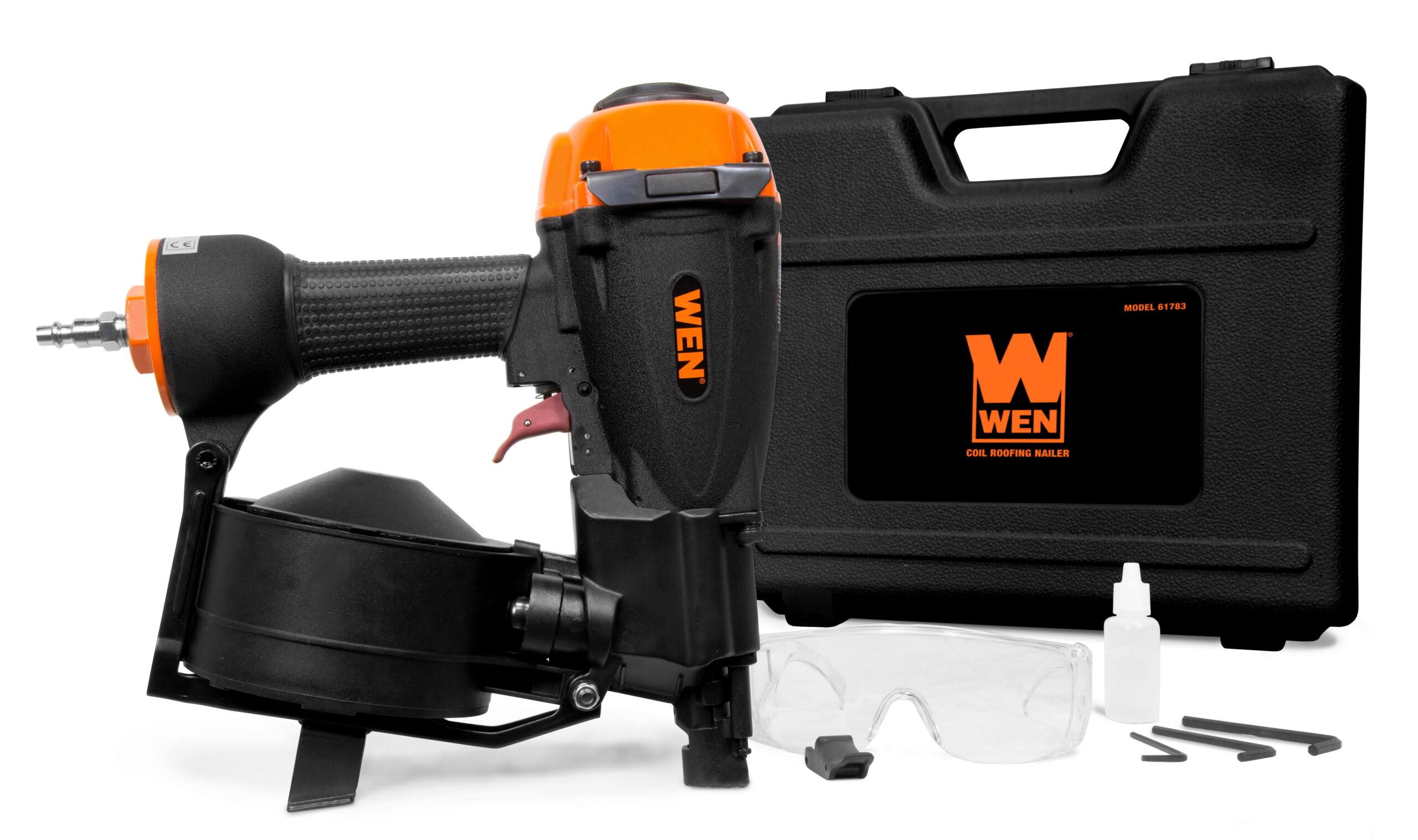 Products 3/4-Inch to 1-3/4-Inch Pneumatic Coil Roofing Nailer