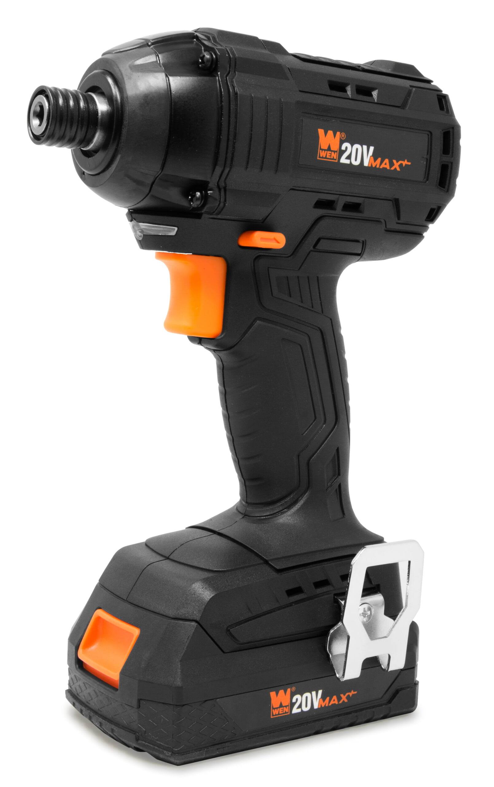 20-Volt MAX Lithium-Ion 1/4-Inch Brushless Cordless Impact Driver w/ 2.0 Ah Battery and Charger