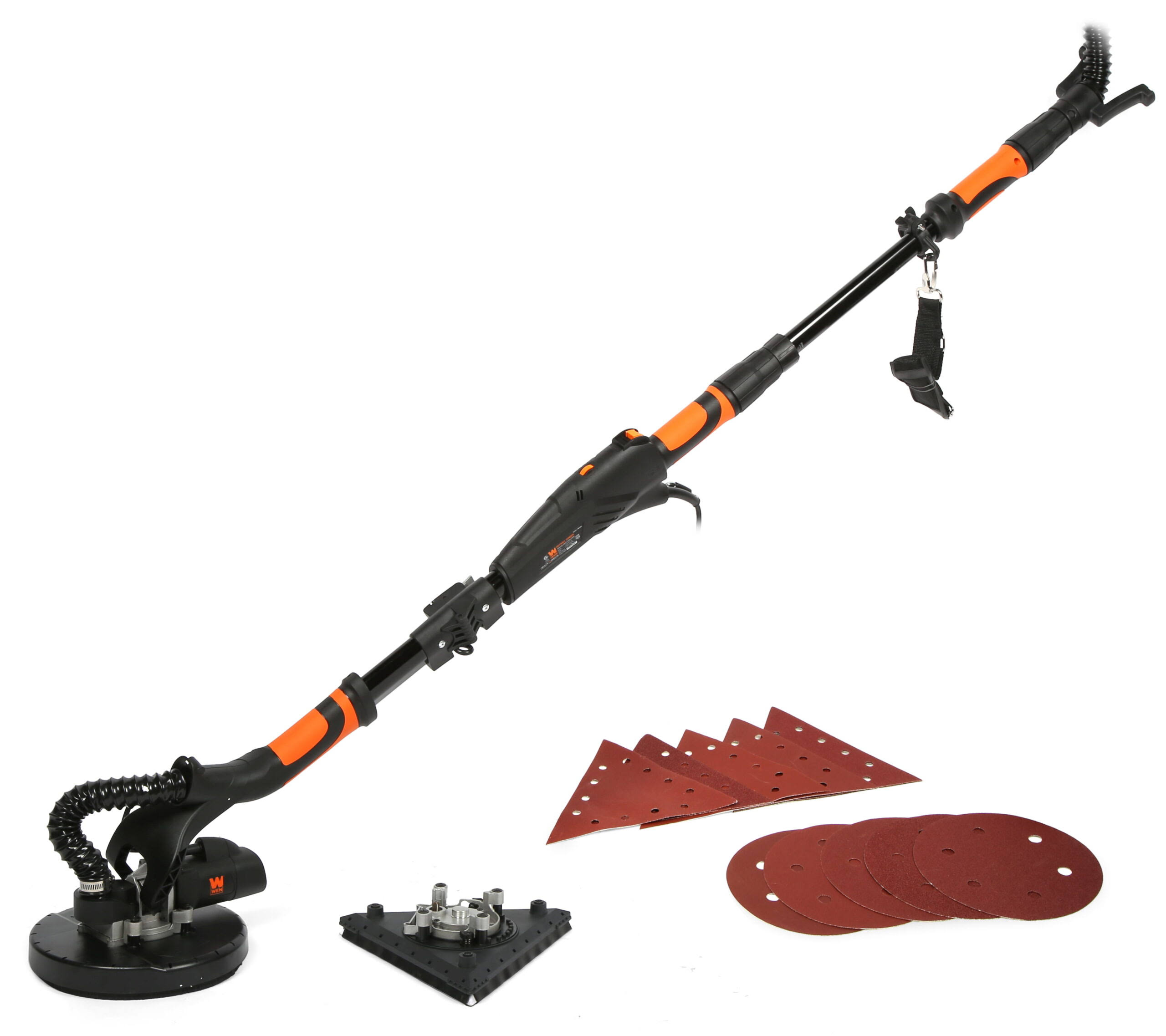 5-Amp 2-in-1 Variable Speed Dual-Head Drywall Sander with 15-Foot Dust Hose