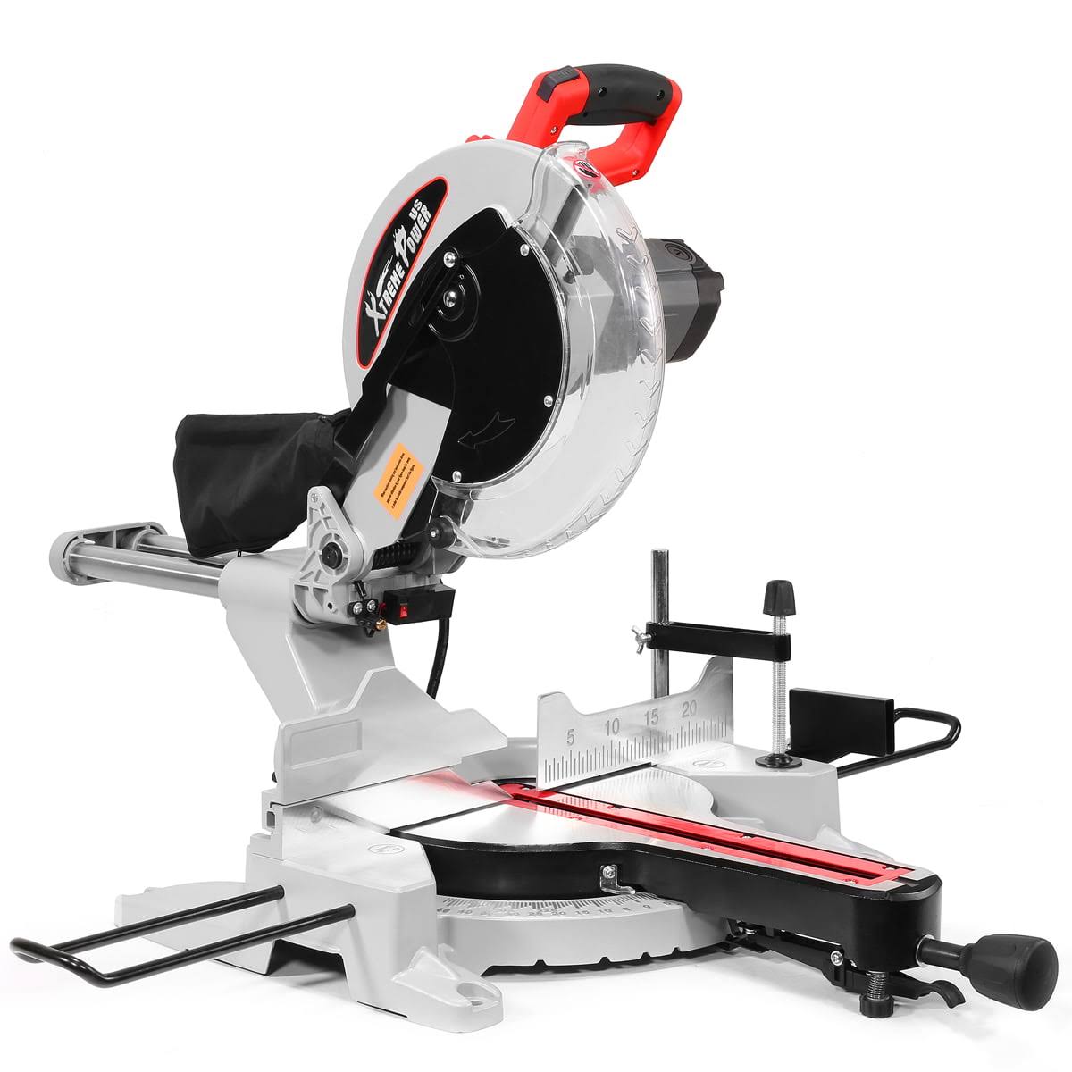 12-Inch Compound Sliding Miter Saw Adjustable Cutting Angle 2000W