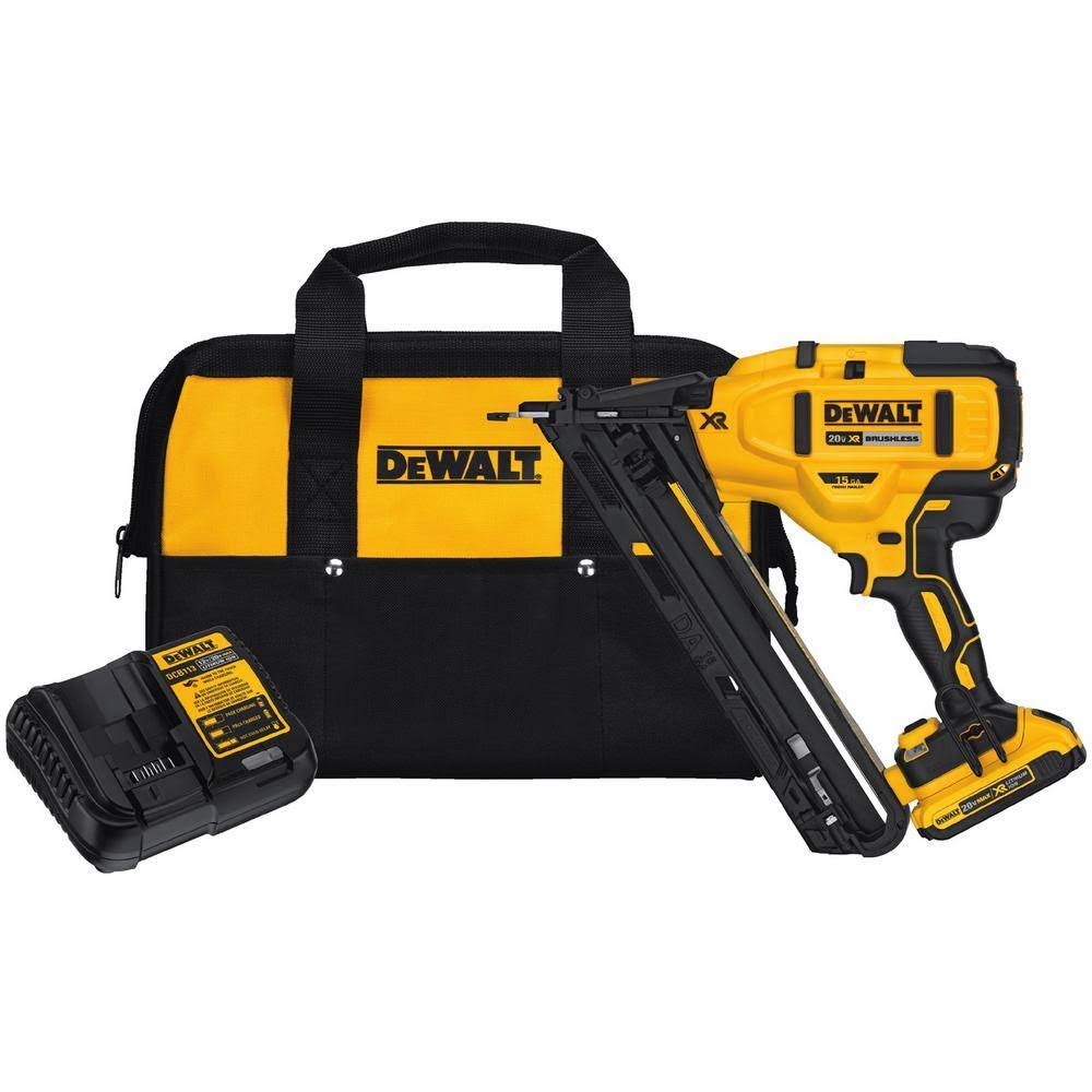 DCN650D1 20V MAX XR Lithium-Ion Cordless 15-Gauge Finish Nailer