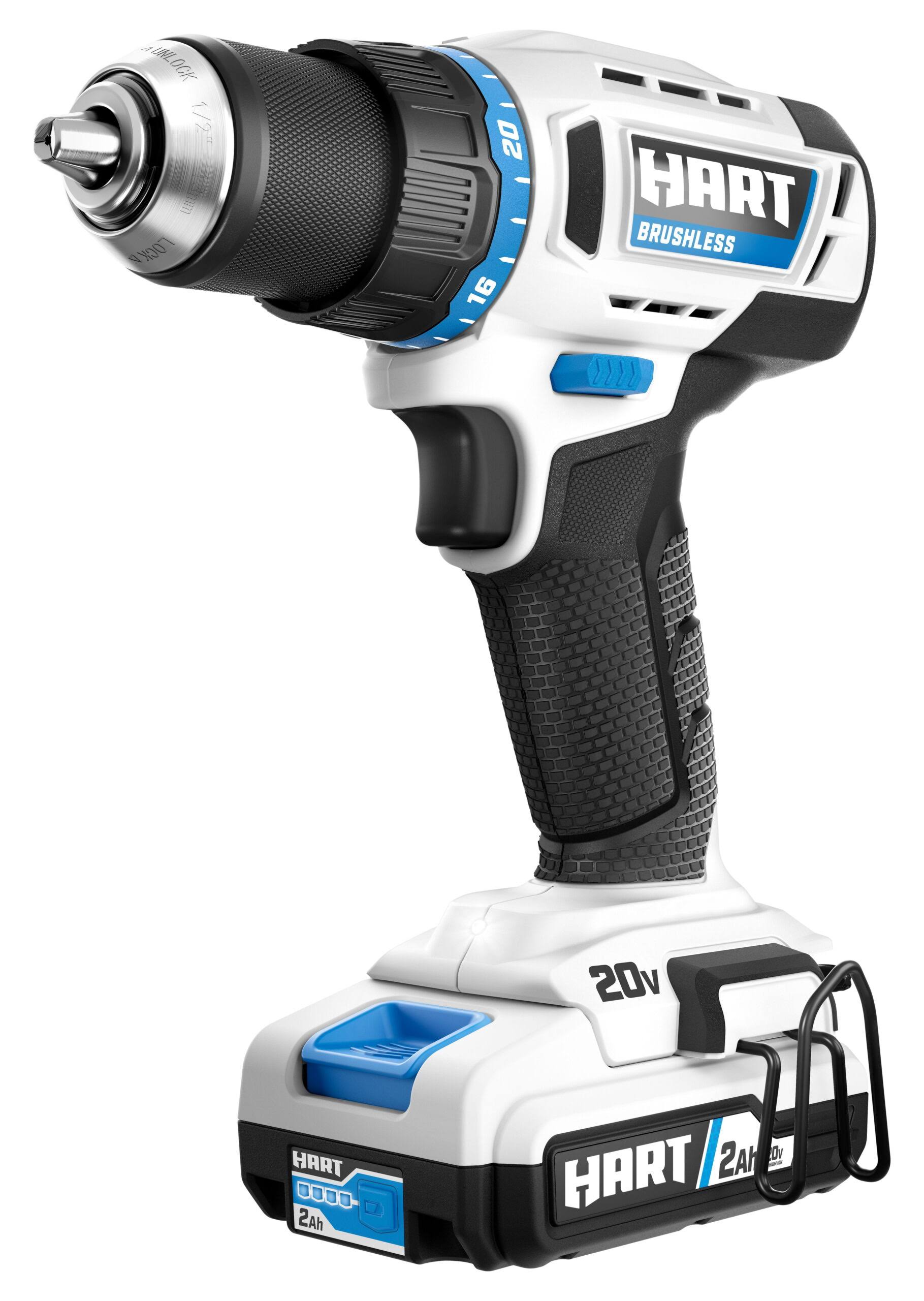 20-Volt Brushless 1/2-inch Drill/Driver Kit, (1) 2.0Ah Lithium-Ion Battery, Gen 2