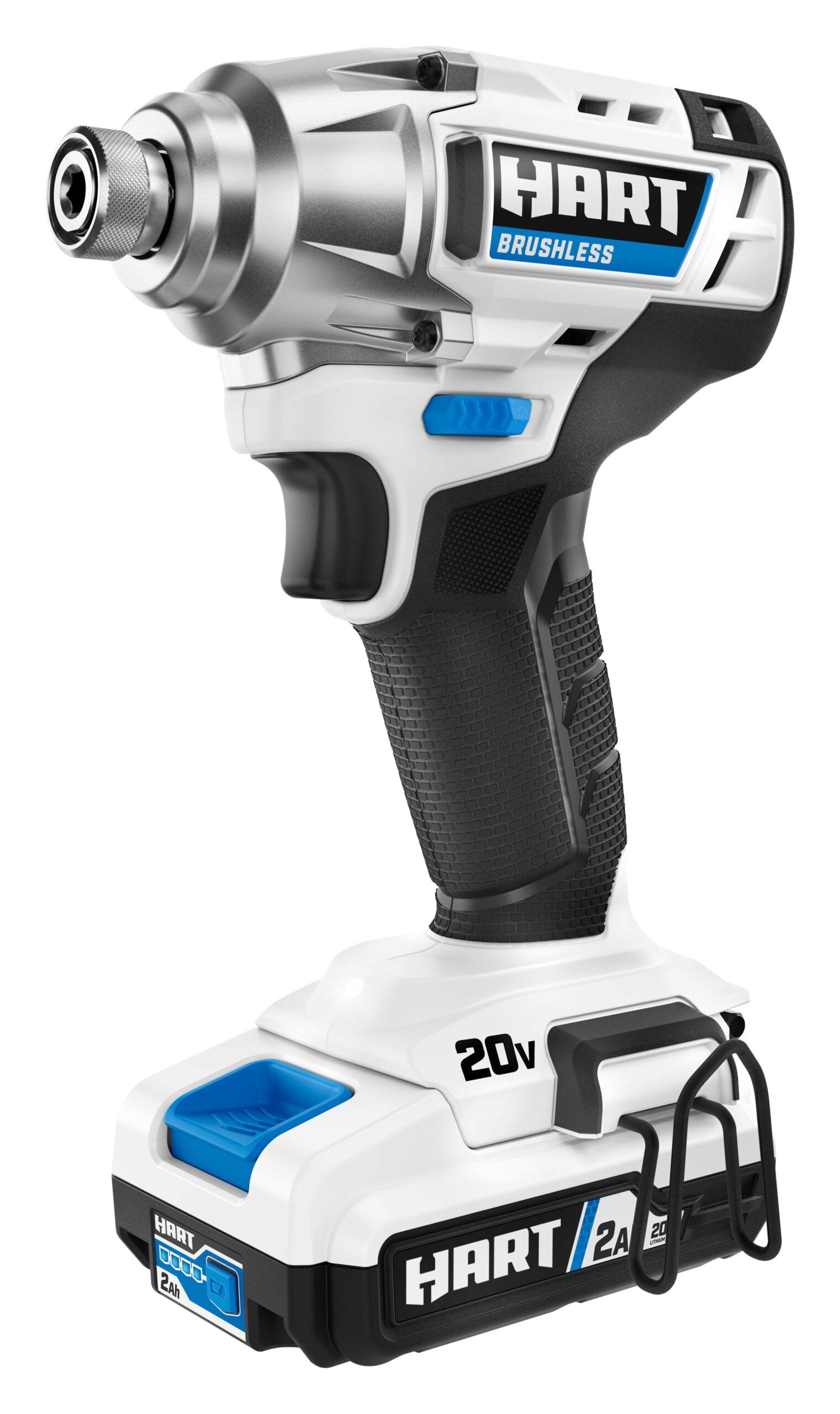 20-Volt Cordless Brushless Impact Driver Kit, (1) 20-Volt 2.0Ah Battery, Gen 2