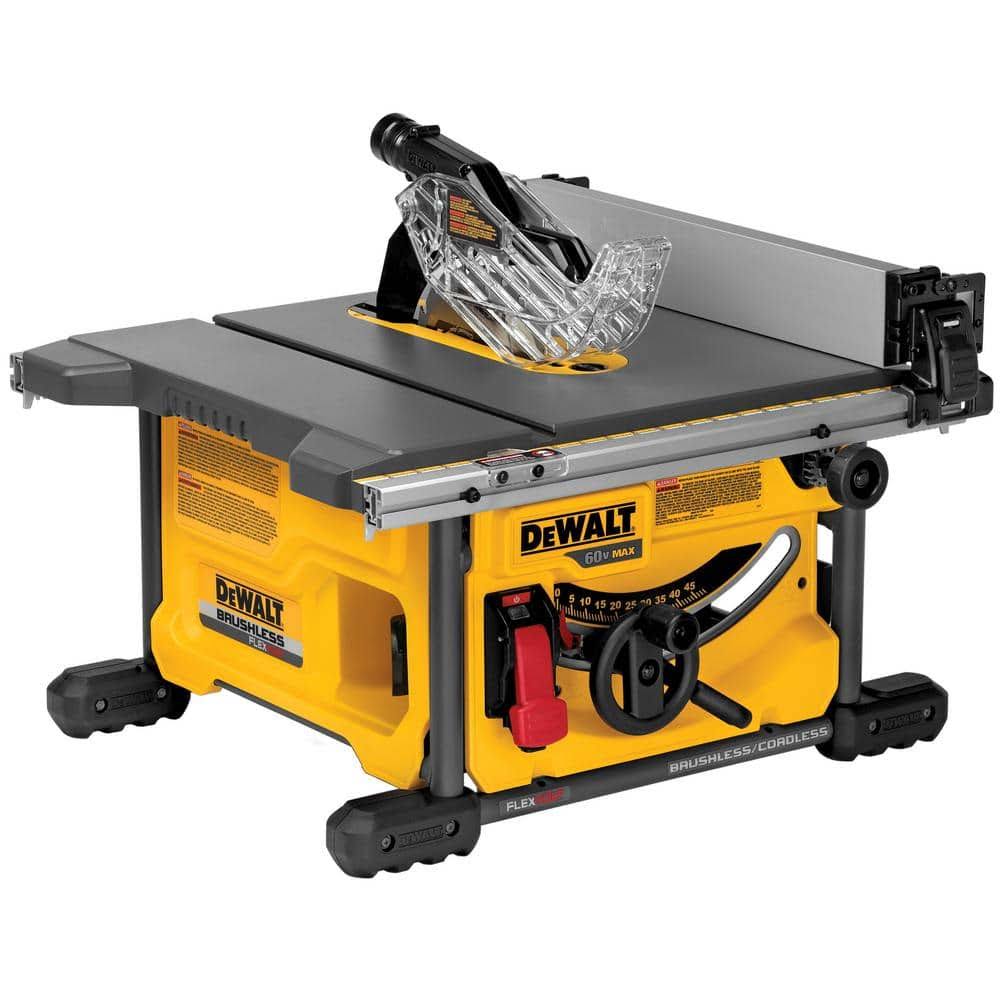 DCS7485B VOLT 60V MAX Cordless Brushless 8-1/4 in. Table Saw Kit (Tool Only)