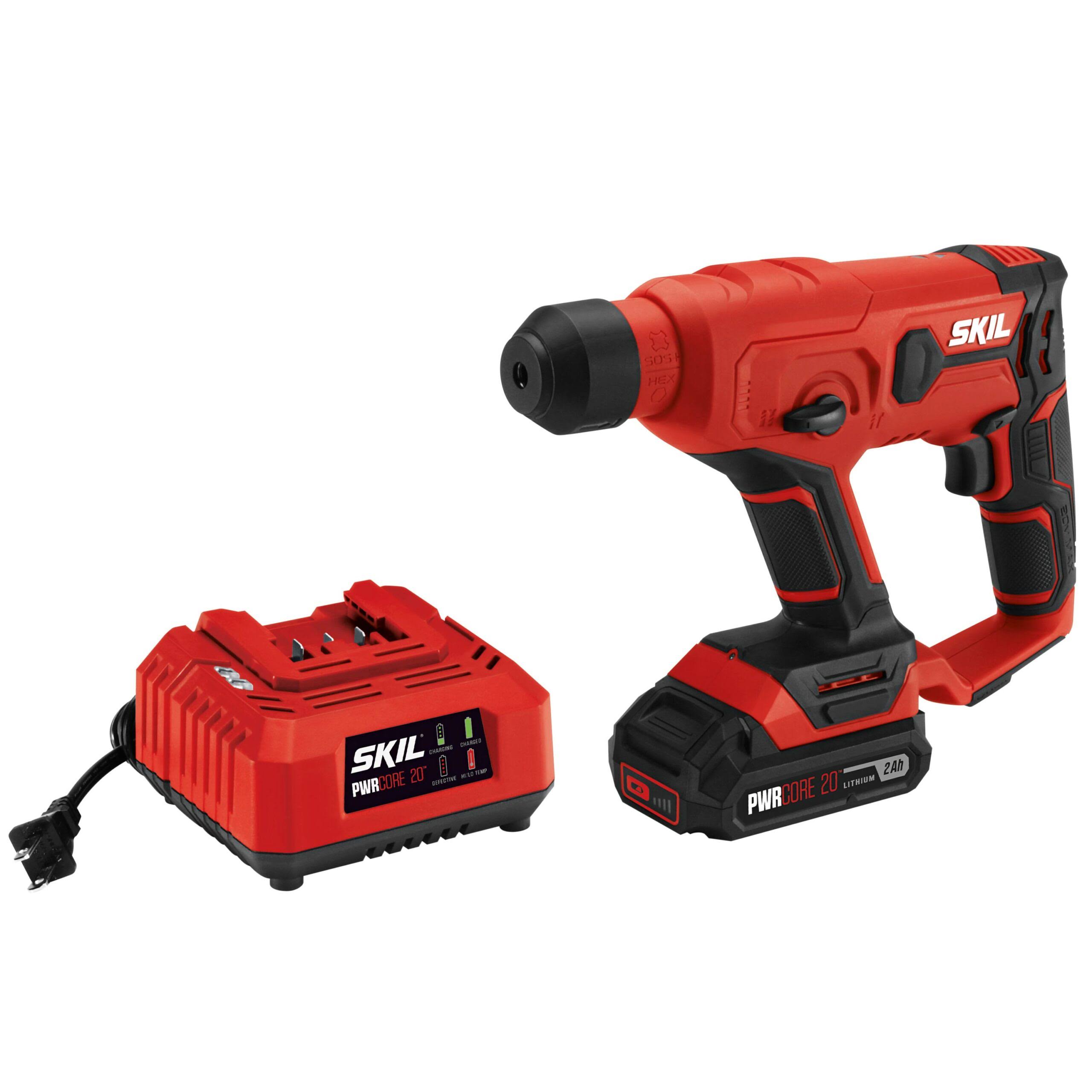 20-volt-Amp Sds-plus Variable Speed Cordless Rotary Hammer Drill (1-Battery Included)