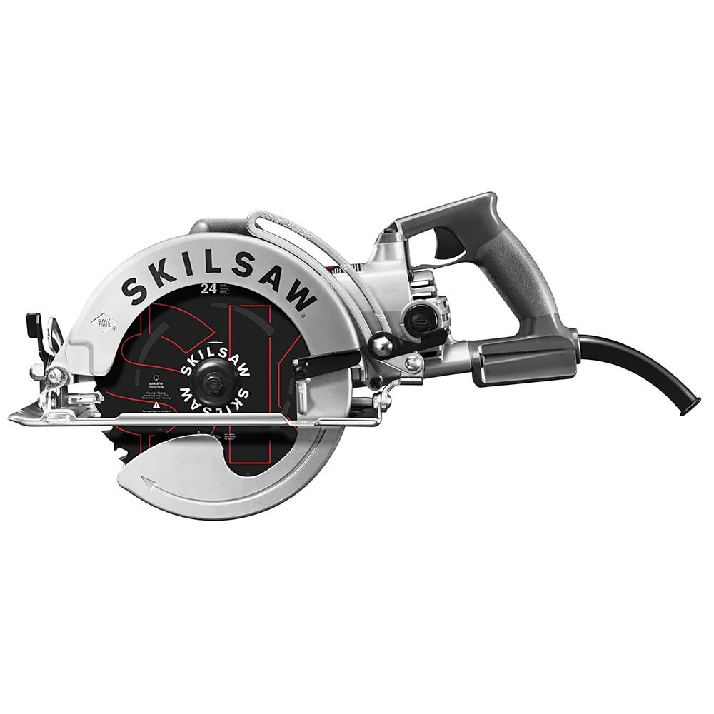 15-Amp 8-1/4-in Worm Drive Corded Circular Saw