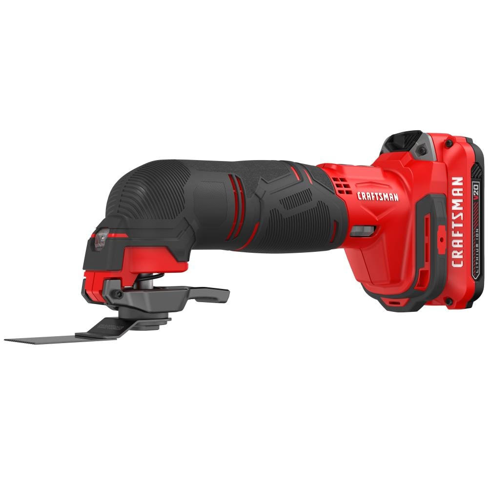 V20 15-Piece 20-volt Max Variable Speed Oscillating Multi-Tool Kit with Soft Case (1-Battery Included)