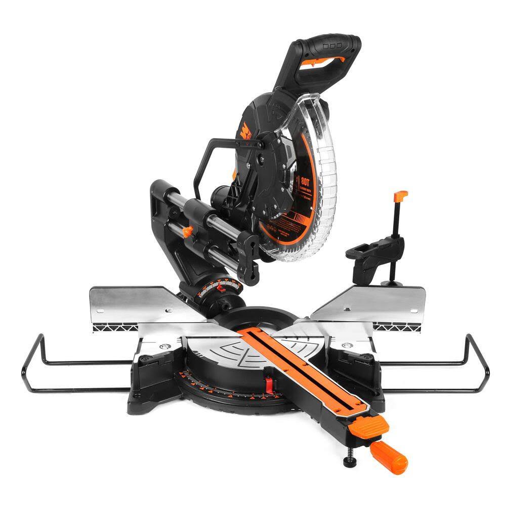 MM1215 15-Amp 12-Inch Dual Bevel Sliding Compound Miter Saw with LED Cutline