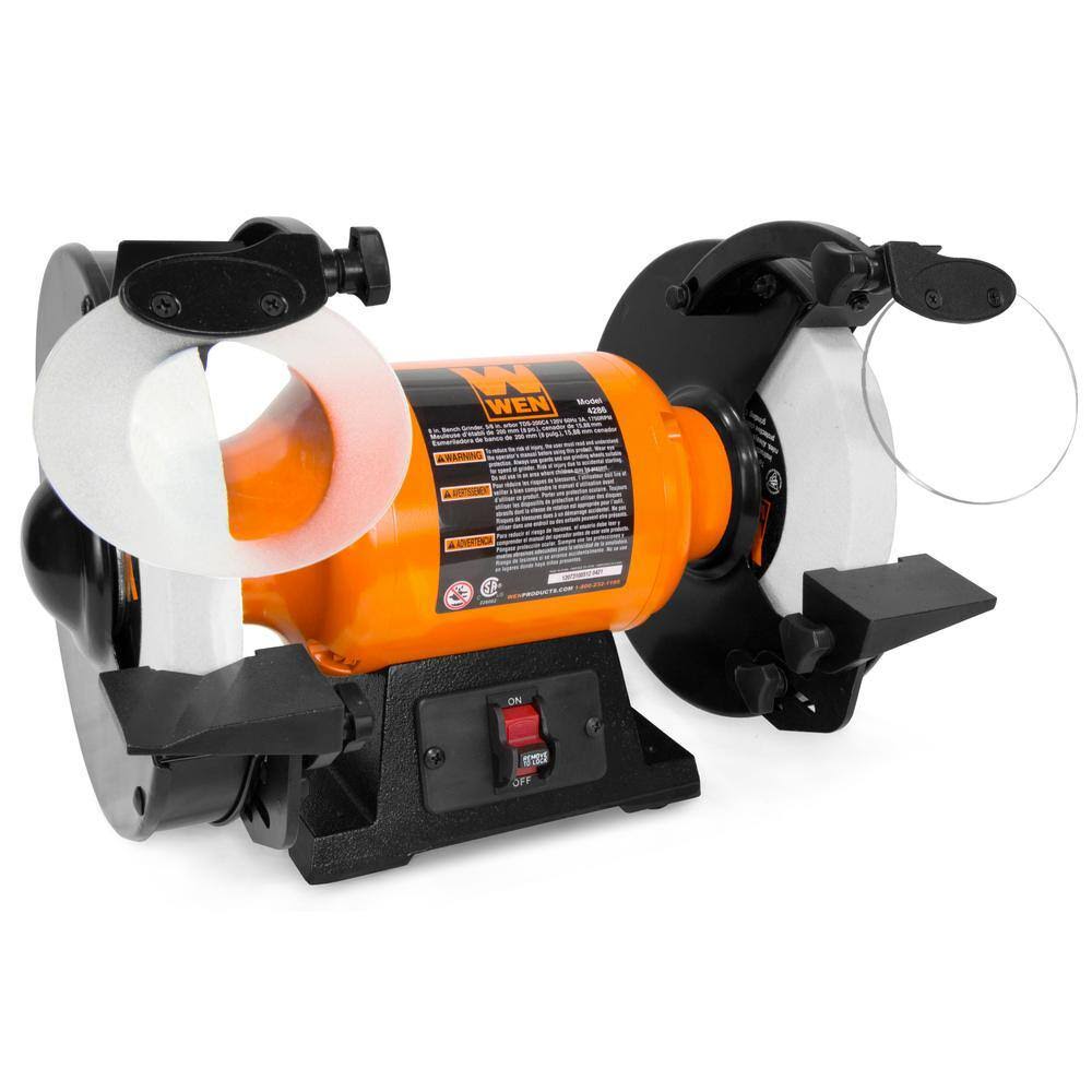 BG4286 8 in. 3 Amp Slow Speed Bench Grinder