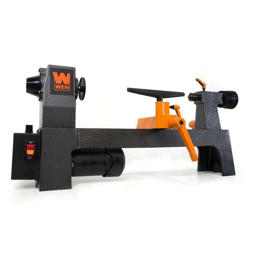 LA3421 3.2 Amp 8 in. x 13 in. Variable Speed Mini Benchtop Wood Lathe