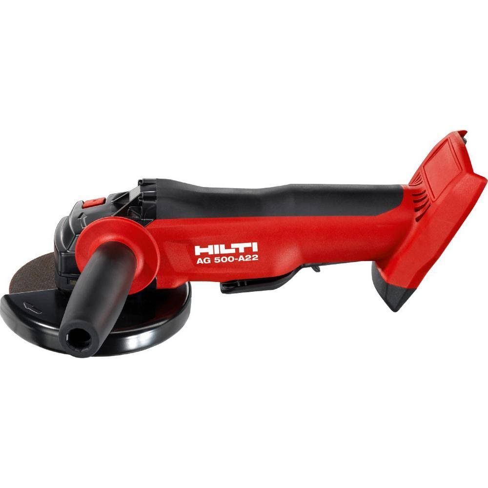 2146907 22-Volt Lithium-Ion Brushless Cordless 5 in. Angle Grinder AG 500 (Tool Only)