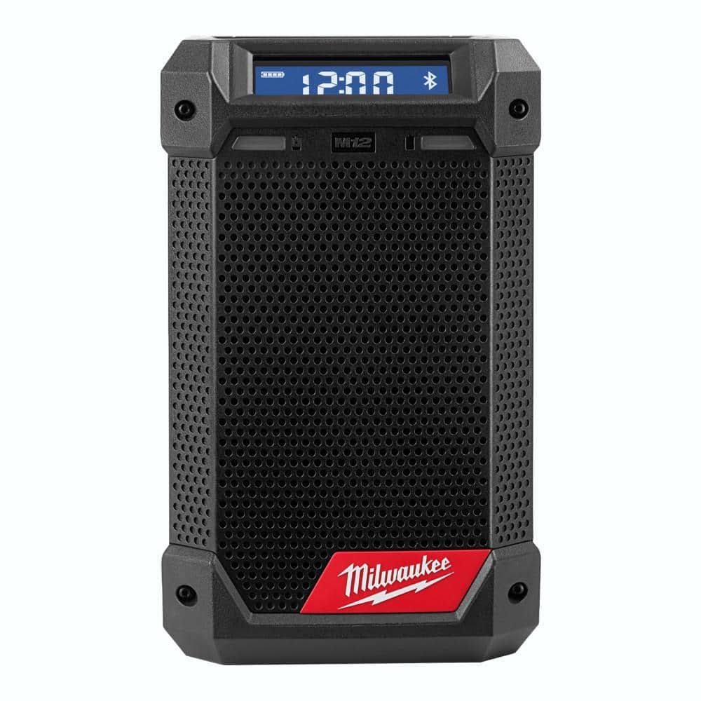 2951-20 M12 12-Volt Lithium-Ion Cordless Bluetooth/AM/FM Jobsite Radio with Charger