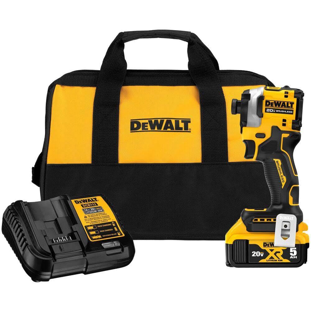 DCF850P1 ATOMIC 20V MAX Lithium-Ion Cordless Impact Driver Kit