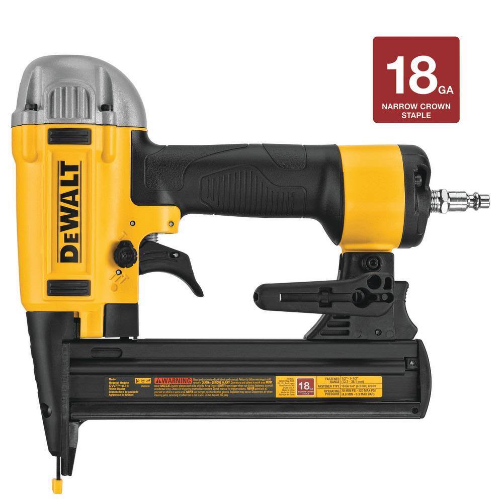 DWFP1838 Pneumatic 18-Gauge 1/4 in.  Stapler