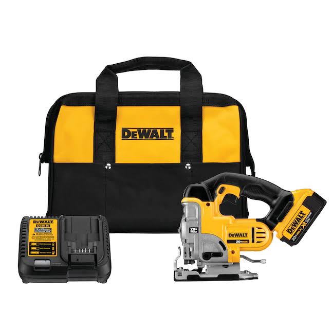 DCS331M1 20-Volt MAX Cordless Jig Saw with (1) 20-Volt Battery 4.0Ah