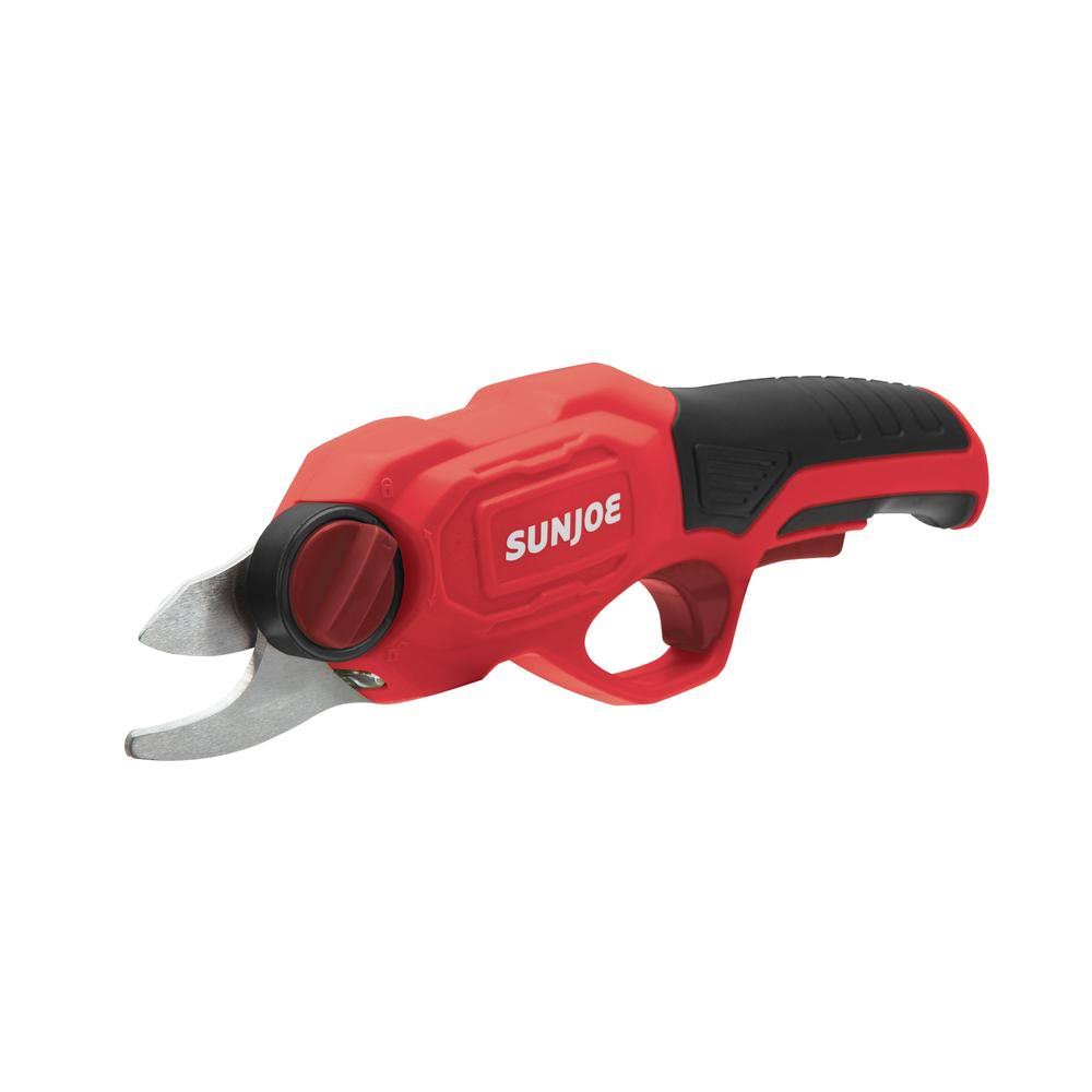 Sun Joe PJ3600C-RED Cordless Rechargeable Power Pruner, 3.6 V · 2000 mAh, 0.6 Sec Rapid Cutting