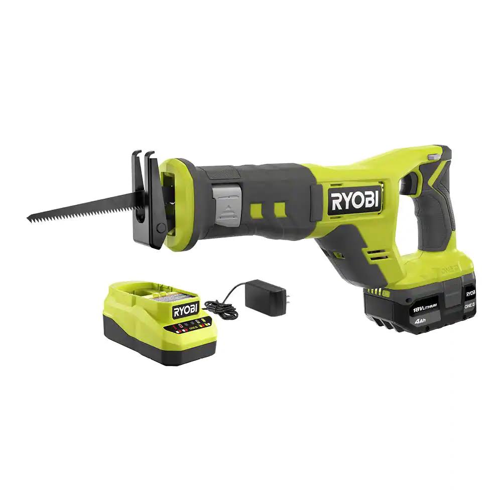 PCL515K1  18V Cordless Reciprocating Saw Kit with 4.0 Ah Battery and Charger