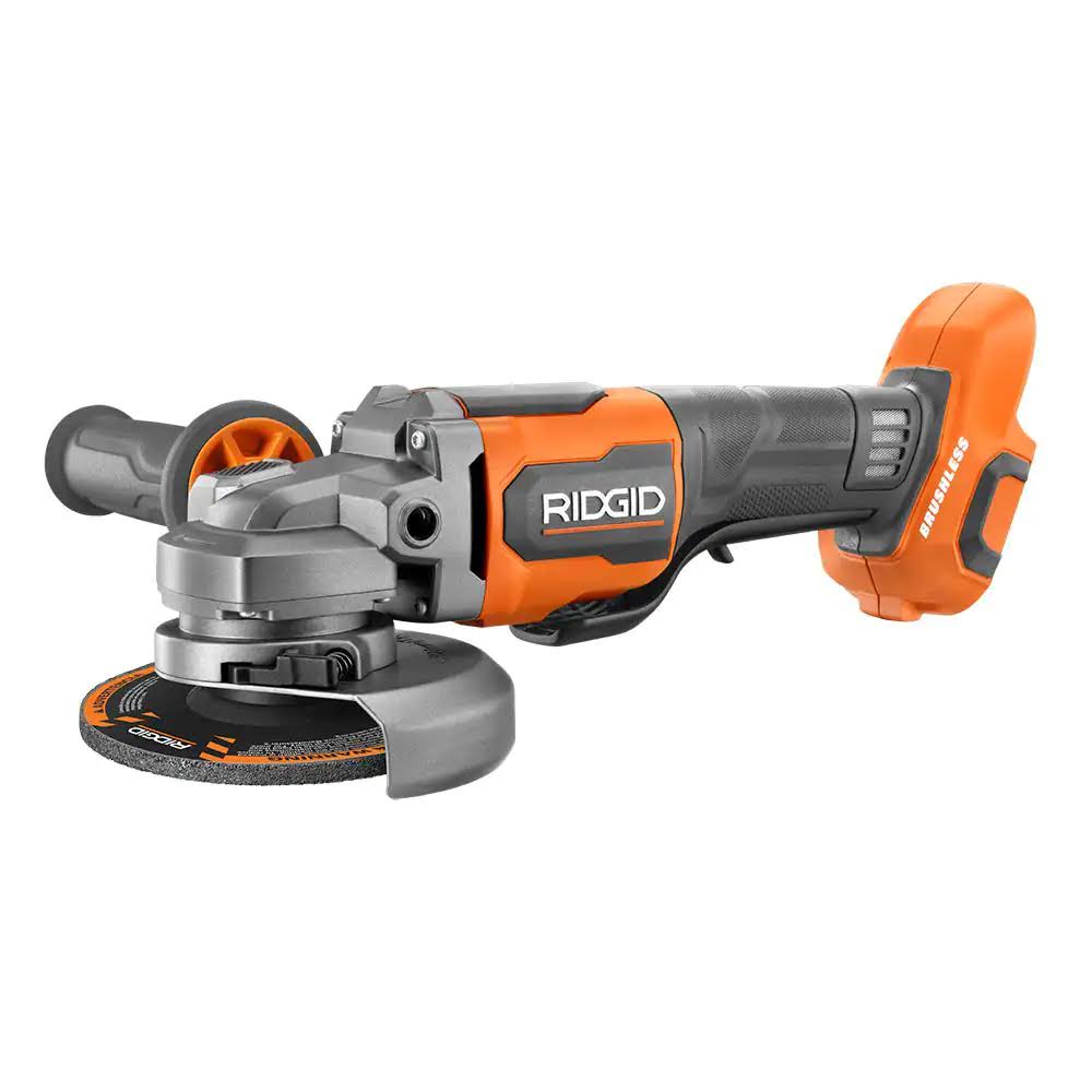 R86047B 18V Brushless Cordless 4-1/2 in. Paddle Switch Angle Grinder (Tool Only)