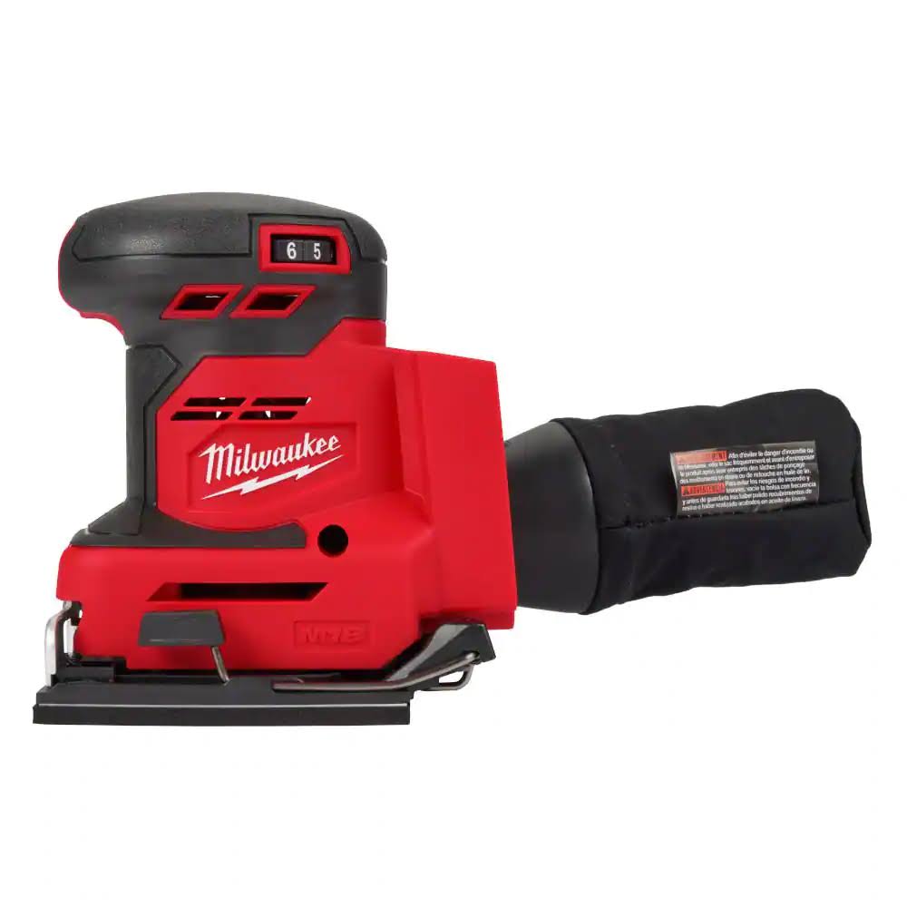 2649-20 M18 18V Lithium-Ion Cordless 1/4 in. Sheet Sander (Tool-Only)