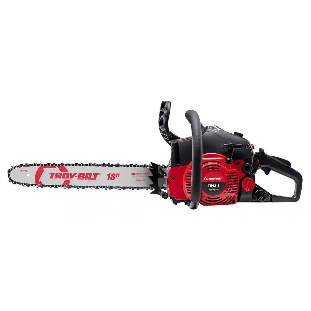 TB4218 18 in. 42 cc 2-Cycle Lightweight Gas Chainsaw with Automatic Chain Oiler