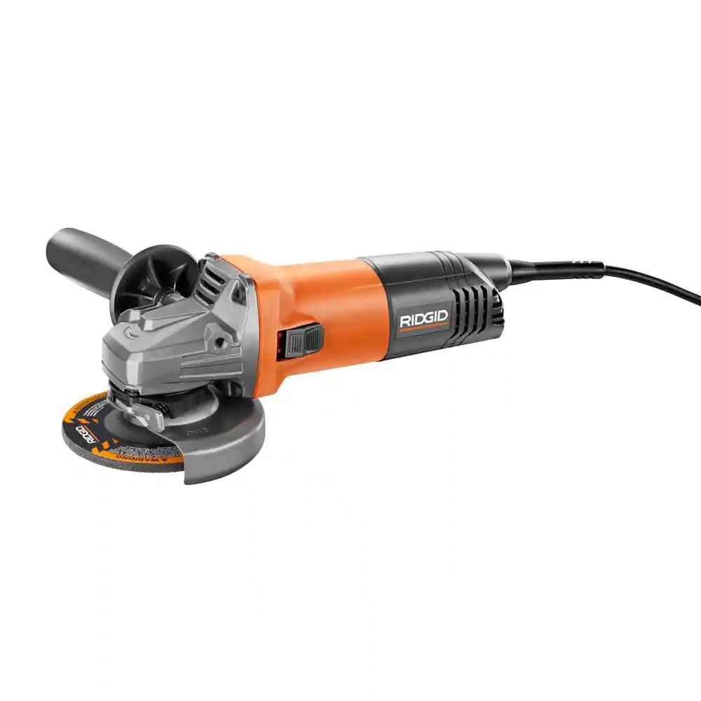 R1006 8 Amp Corded 4-1/2 in. Angle Grinder