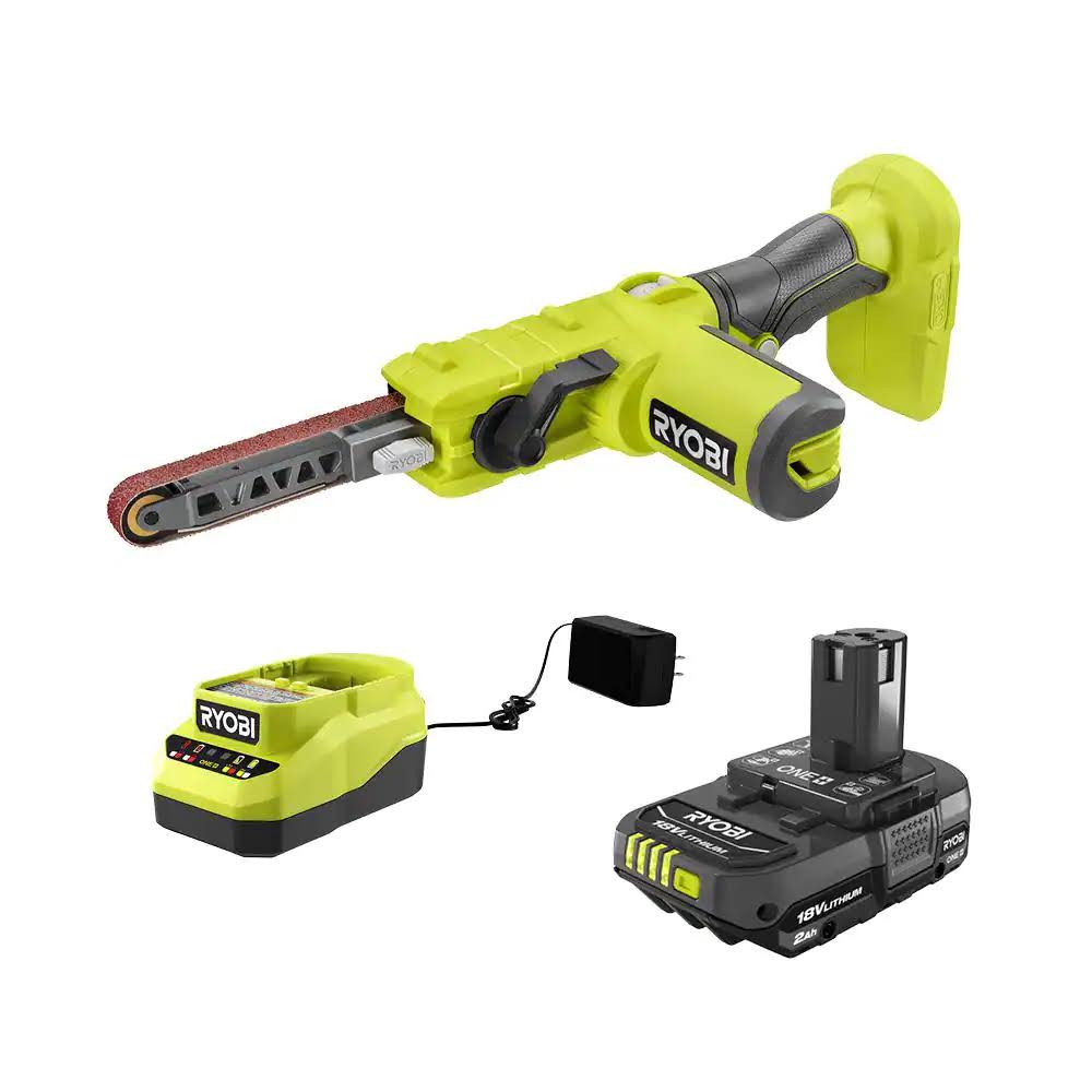 PSD101B-PSK005  18V Cordless 1/2 in. x 18 in. Belt Sander with 2.0 Ah Battery and Charger