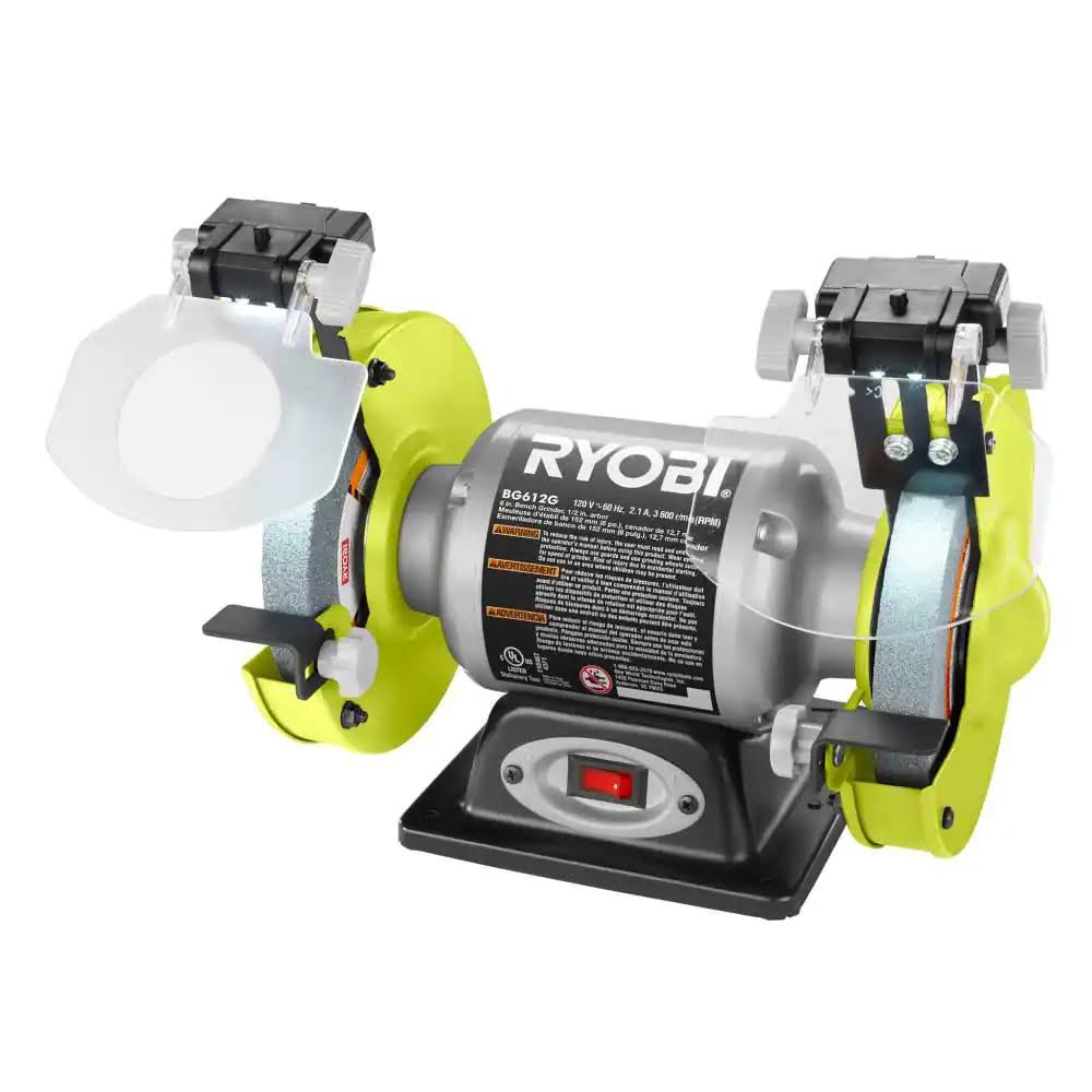BG612G 2.1 Amp 6 in. Grinder with LED Lights