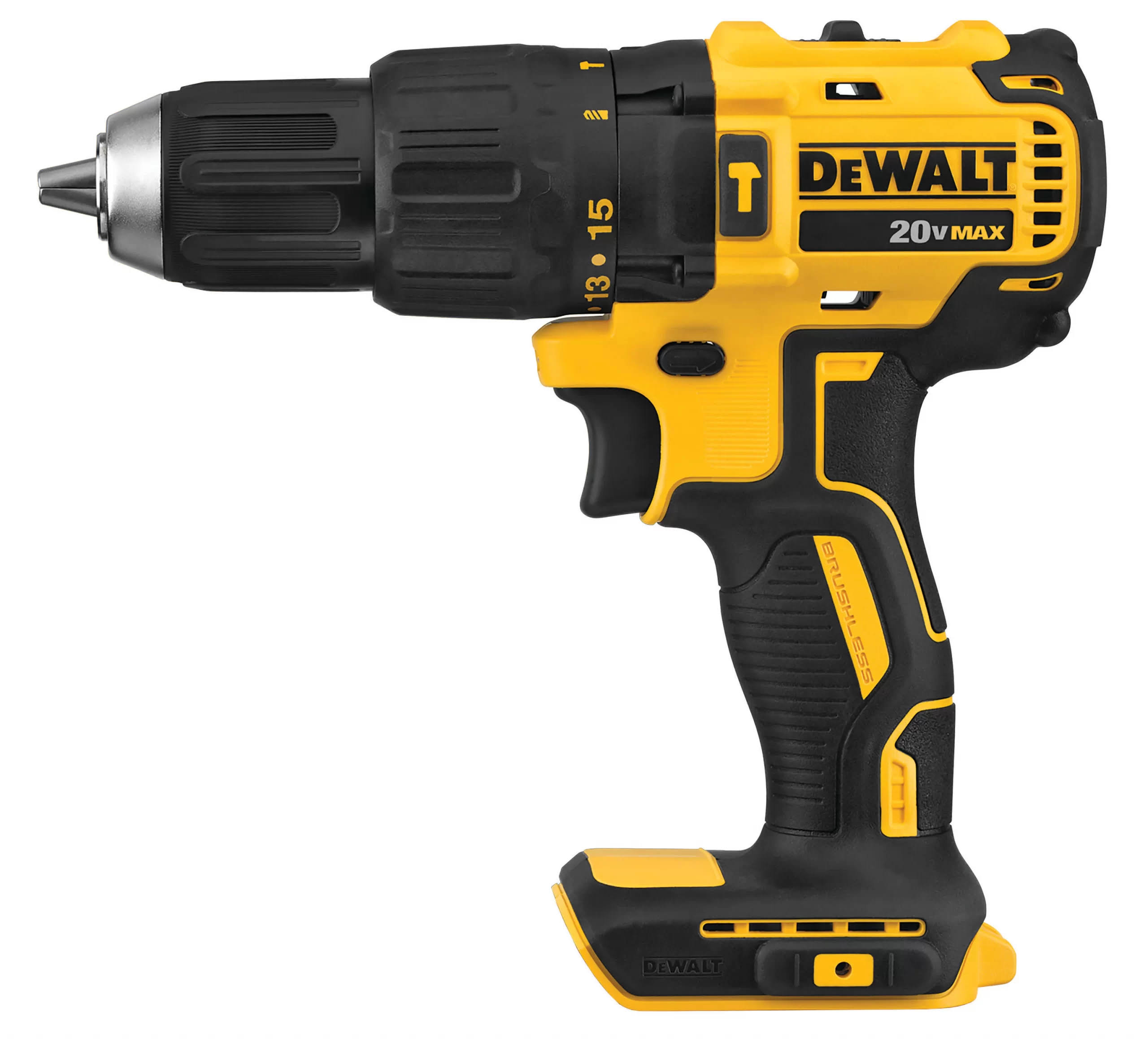 DCD778B 1/2-in 20-volt Max-Amp Variable Speed Brushless Cordless Hammer Drill