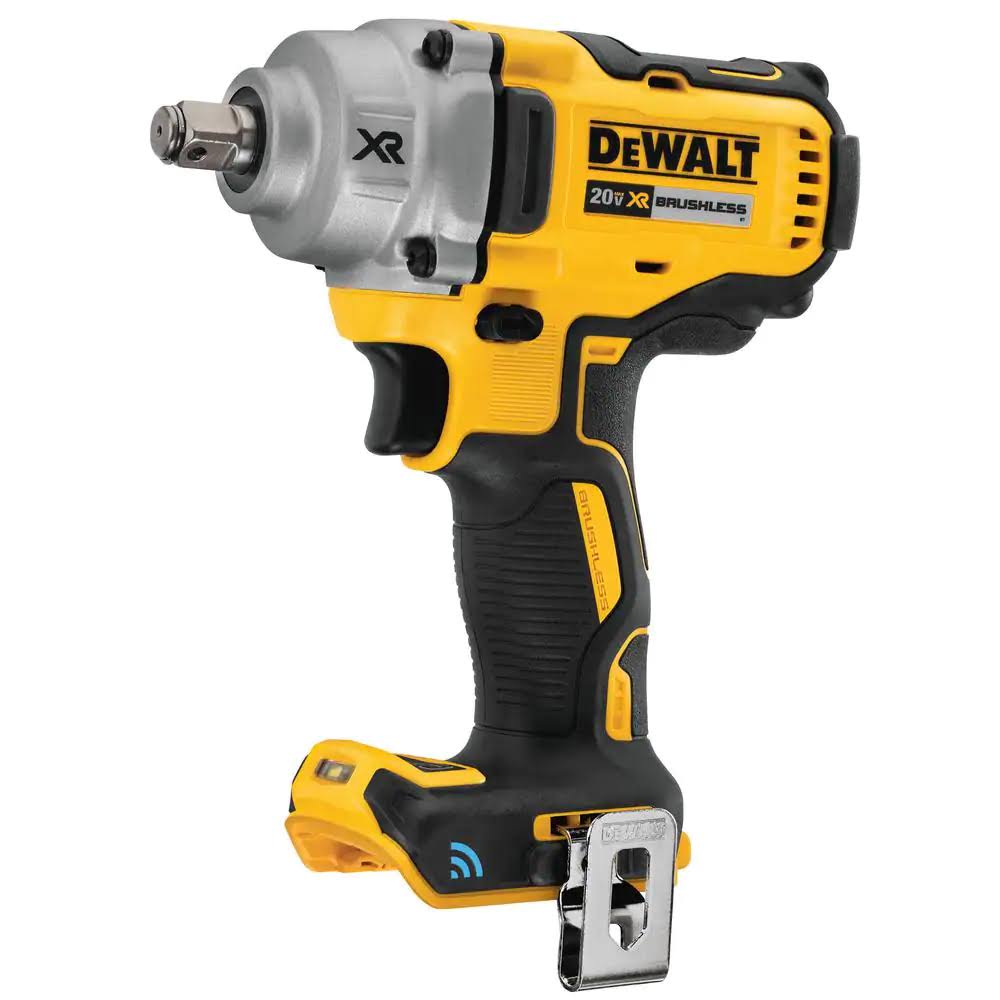 DCF896HB 20-Volt MAX XR Cordless Brushless 1/2 in. Mid-Range Impact Wrench with Hog Ring Anvil   Tool Connect (Tool-Only)