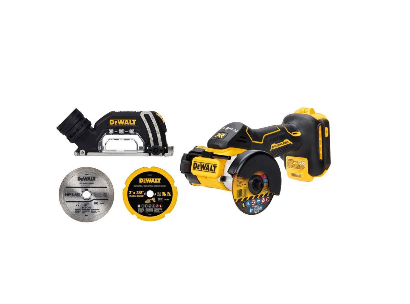 DCS438B 20-Volt XR Cordless 3 in. Cut-Off Tool (Tool-Only)
