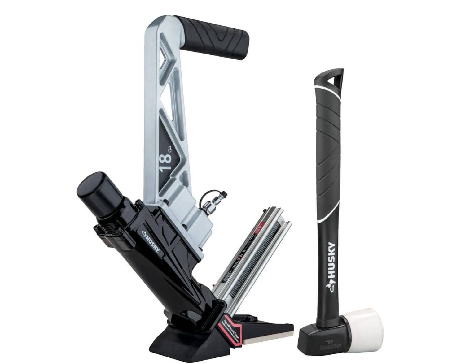 HD18GLCN Pneumatic 18-Gauge 1-3/4 in. L-Cleat Flooring Nailer