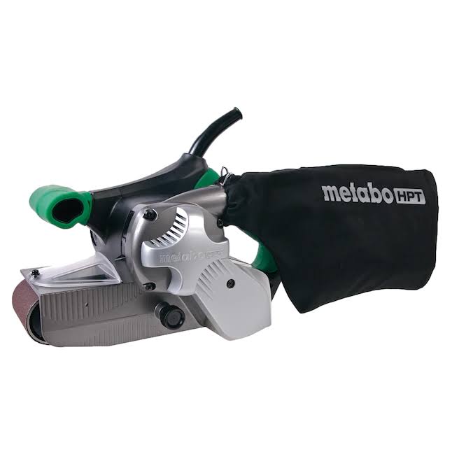9-Amp Corded Belt Sander with Dust Management