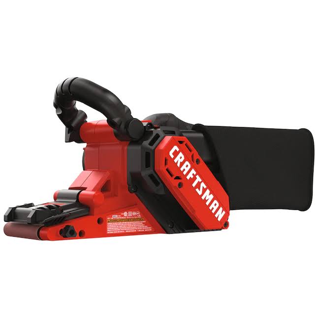 120-Volt 7-Amp Corded Belt Sander with Dust Management
