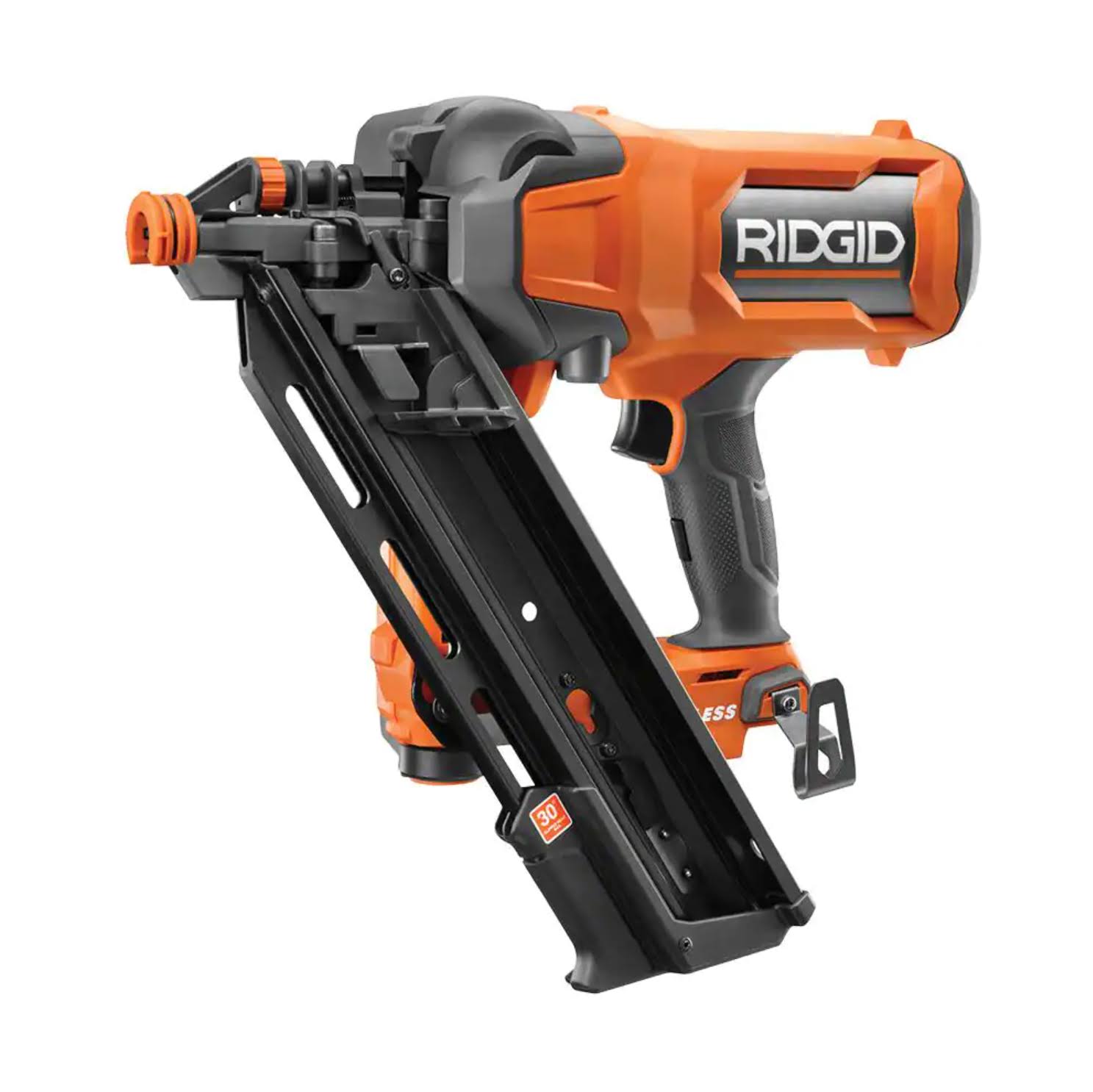 R09895B 18V Brushless Cordless 30-Degree 3-1/2 in. Framing Nailer (Tool Only)