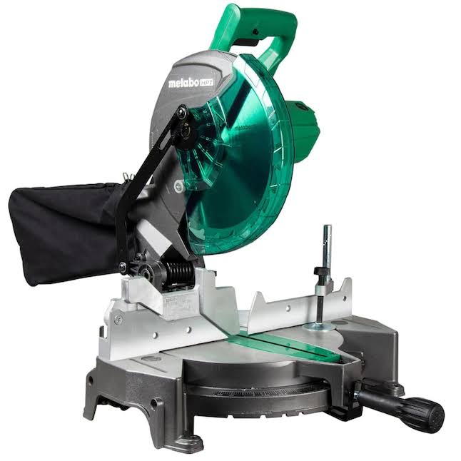 10-in Single Bevel Compound Corded Miter Saw